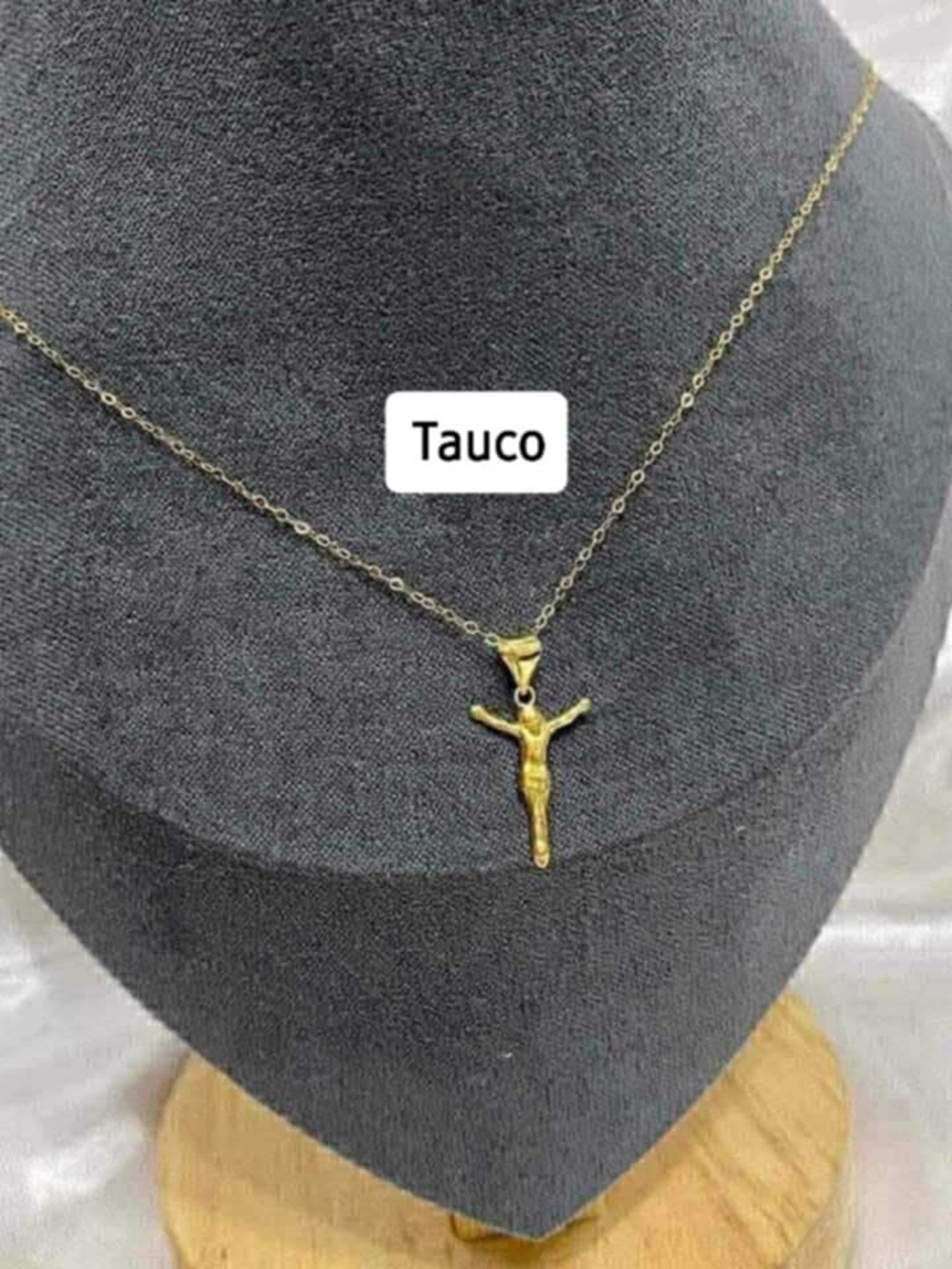 18k Gold-Tone Crucifix Pendant Necklace - Women Jewelry